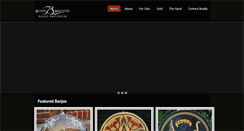 Desktop Screenshot of buddysbanjos.com